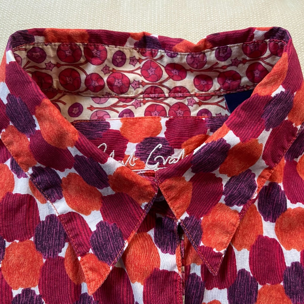 Robert Graham Button-Up Printed Cotton Shirt